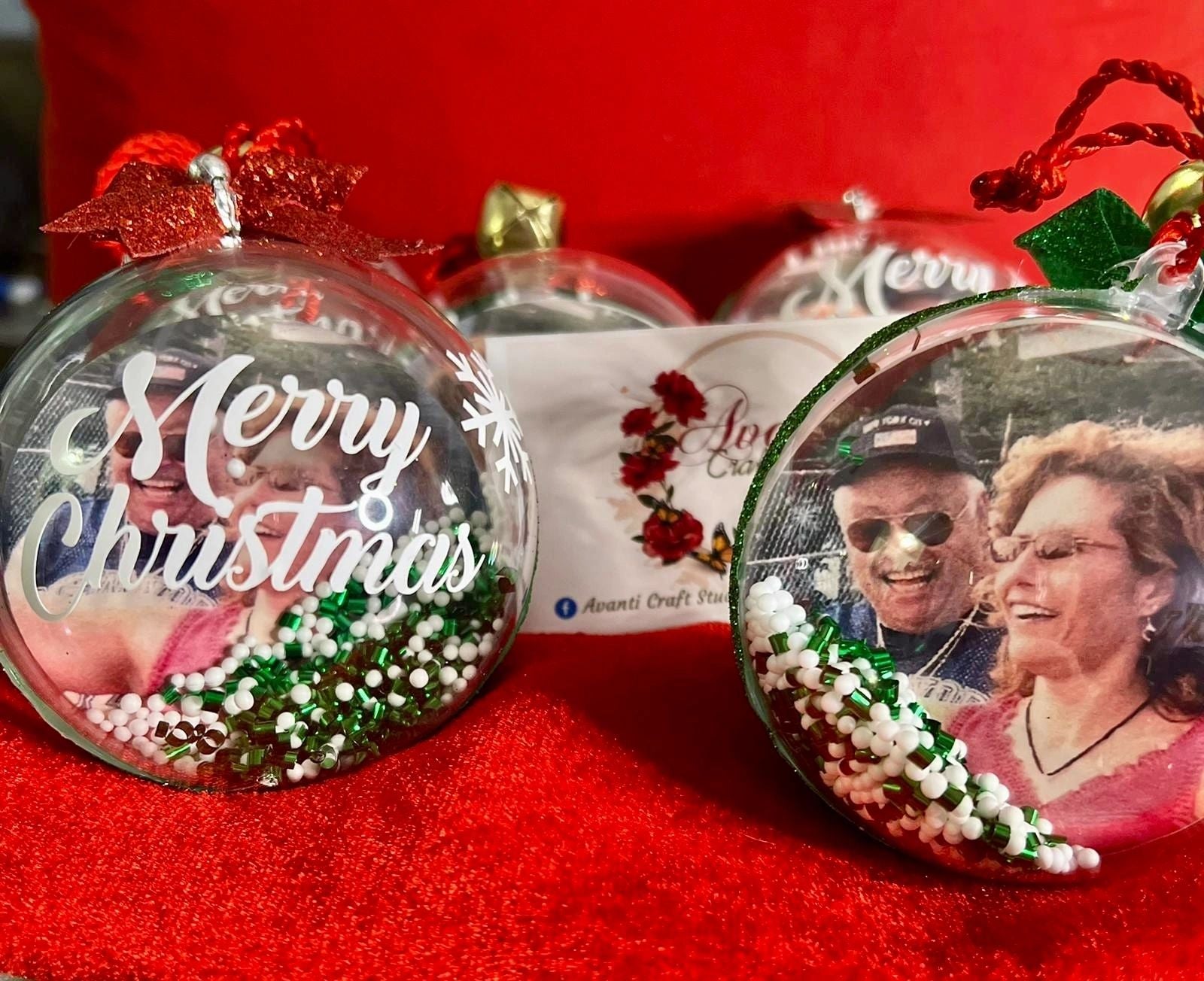 Photo Christmas Ornaments